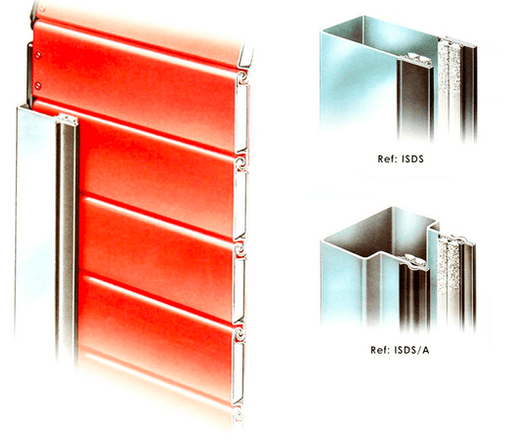 Clip on Side Guide Seal for Insulated Roller Shutters ISD-S (sold in pairs)