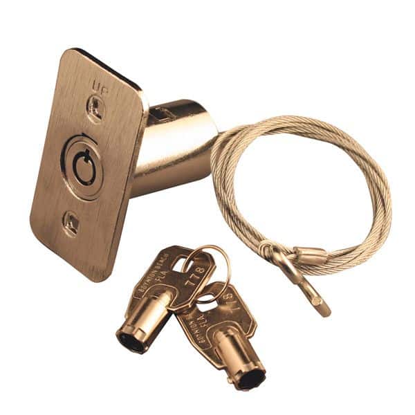 Emergency Round Key External Release Device with 3ft Cable