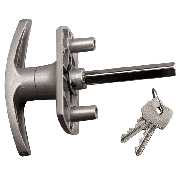 Henderson T Locking Handle - Silver