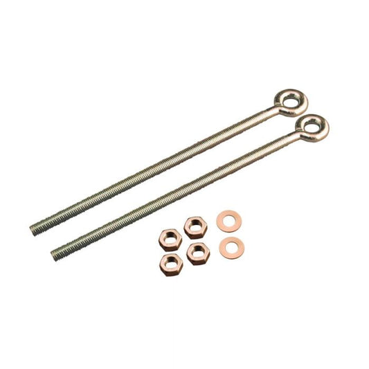 Wessex DOUBLE DOOR Spring Eye Bolts 8" (200mm)