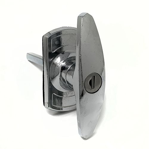 Henderson T Handle Chrome - Diamond Spindle