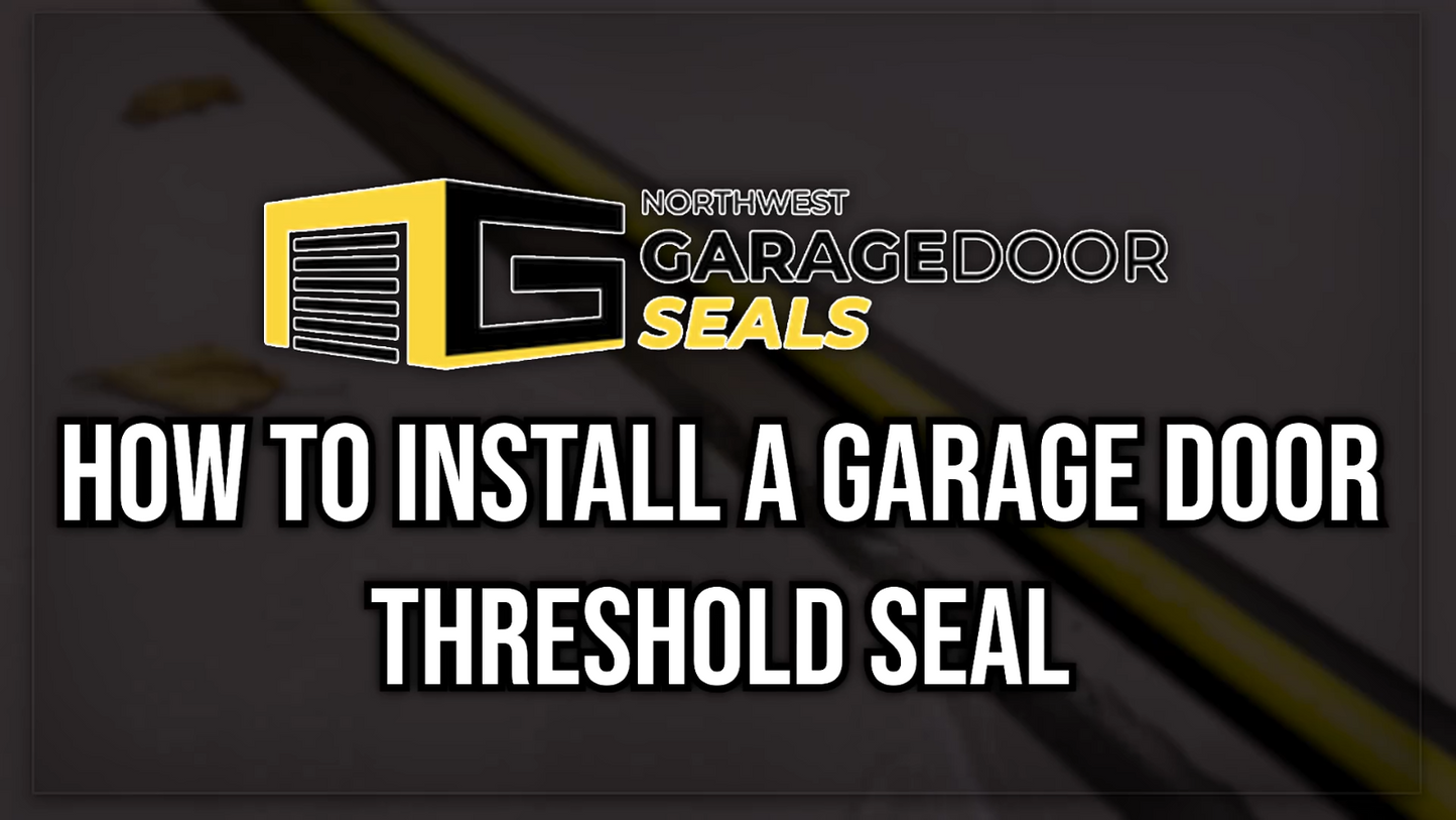 XL Heavy Duty Garage Door Seal Kit 30mm High